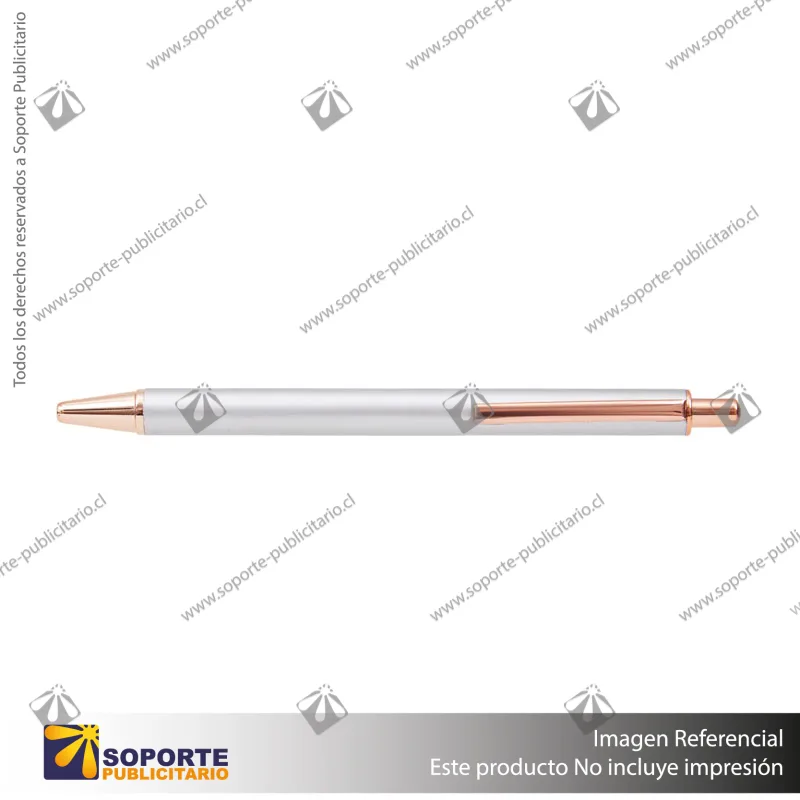 BOLIGRAFO GOLDEN/GRIS PLATA/GRIS PLATA