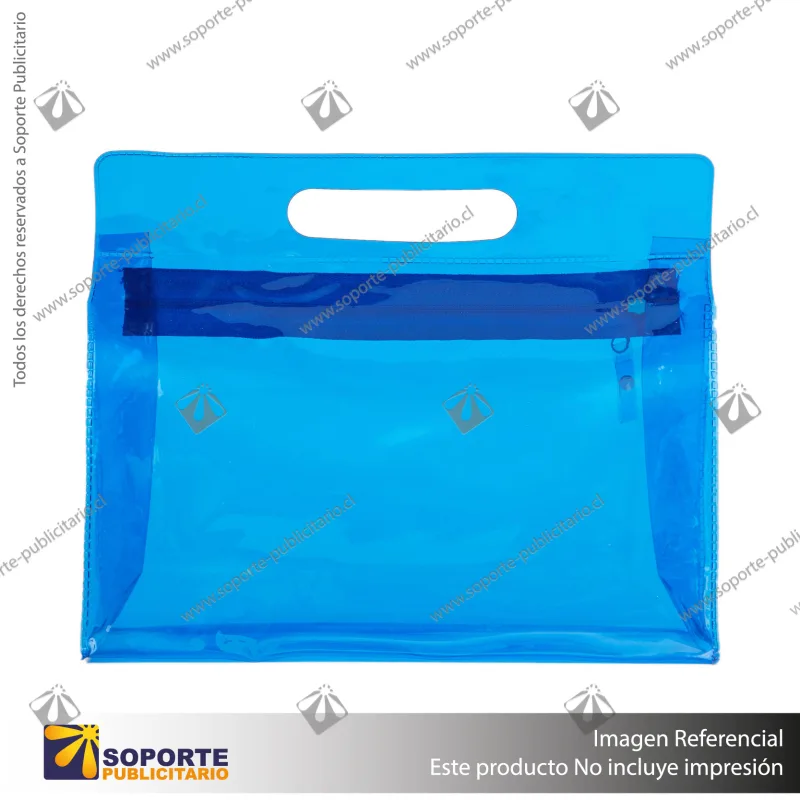 CRISTAL POUCH/AZUL/AZUL
