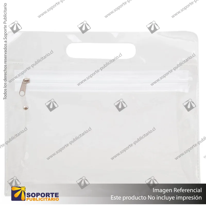 CRISTAL POUCH/BLANCO/BLANCO