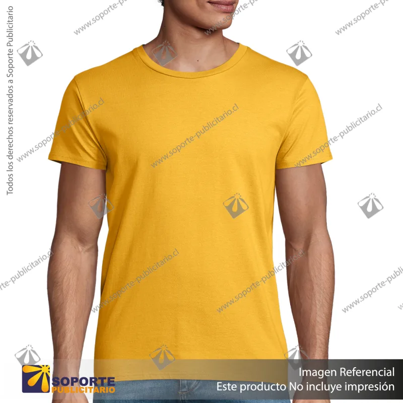 POLERA PIONEER HOMBRE/XL/AMARILLO
