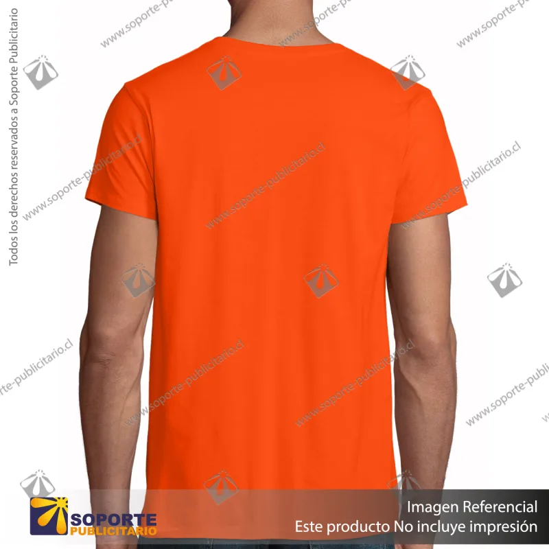 POLERA PIONEER HOMBRE/2XL/NARANJO