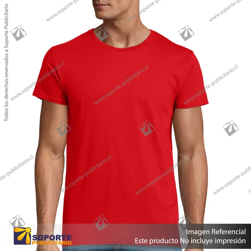 POLERA PIONEER HOMBRE/S/ROJO