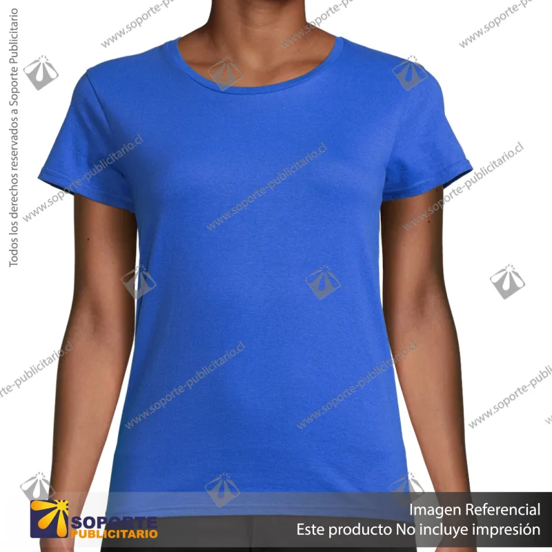 POLERA PIONEER MUJER/XL/AZULINO