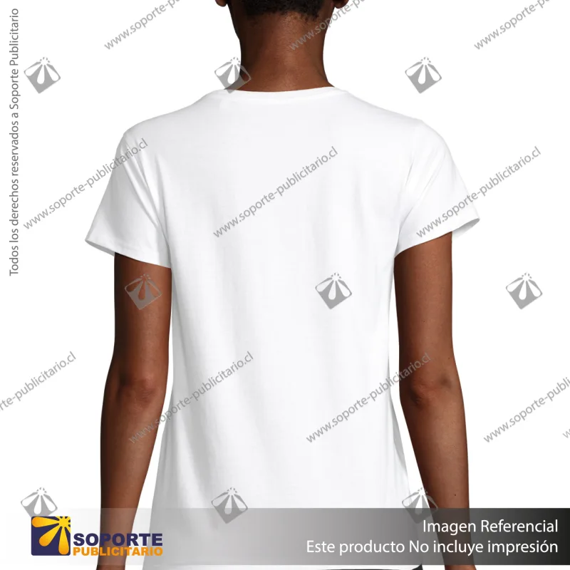 POLERA PIONEER MUJER/3XL/BLANCO