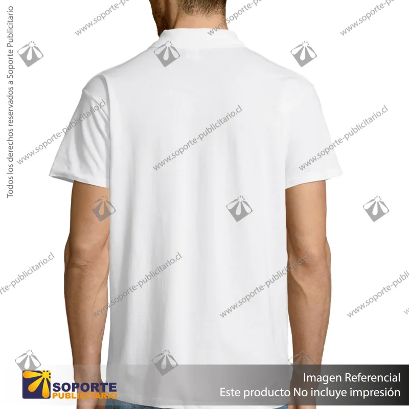 POLERA CON CUELLO SUMMER II/XL/BLANCO
