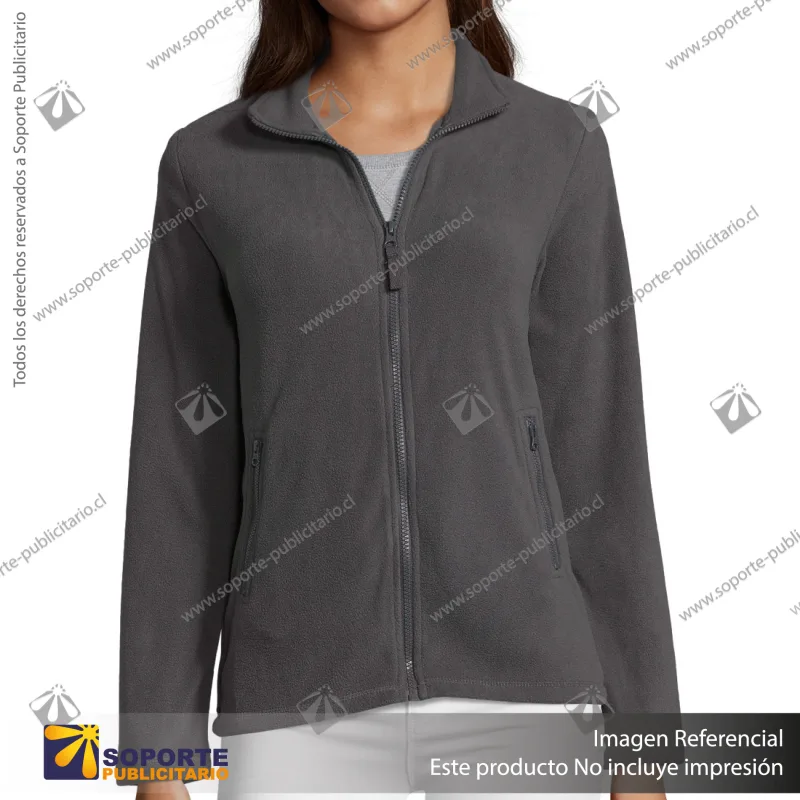 POLAR NORMAN MUJER/S/GRIS OSCURO