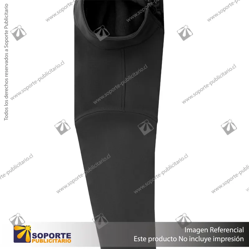 CHAQUETA SOFTSHELL RACE MUJER/L/NEGRO