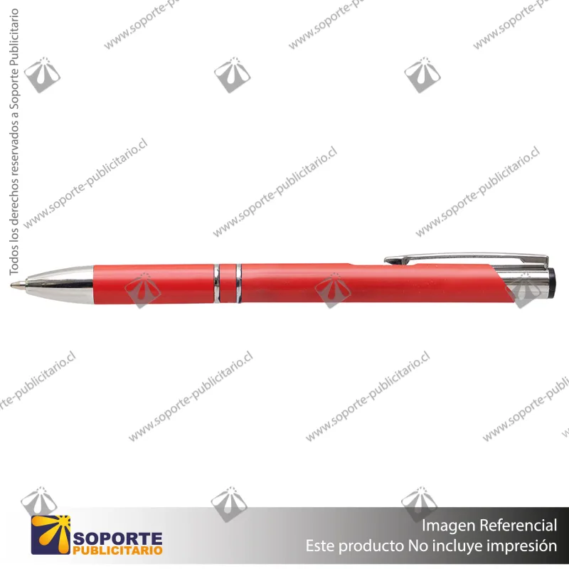 BOLIGRAFO HARVEST/ROJO/ROJO