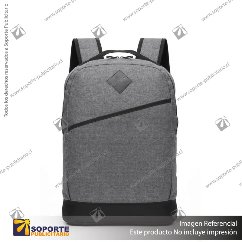 MOCHILA DUOMO/GRIS CLARO/GRIS CLARO
