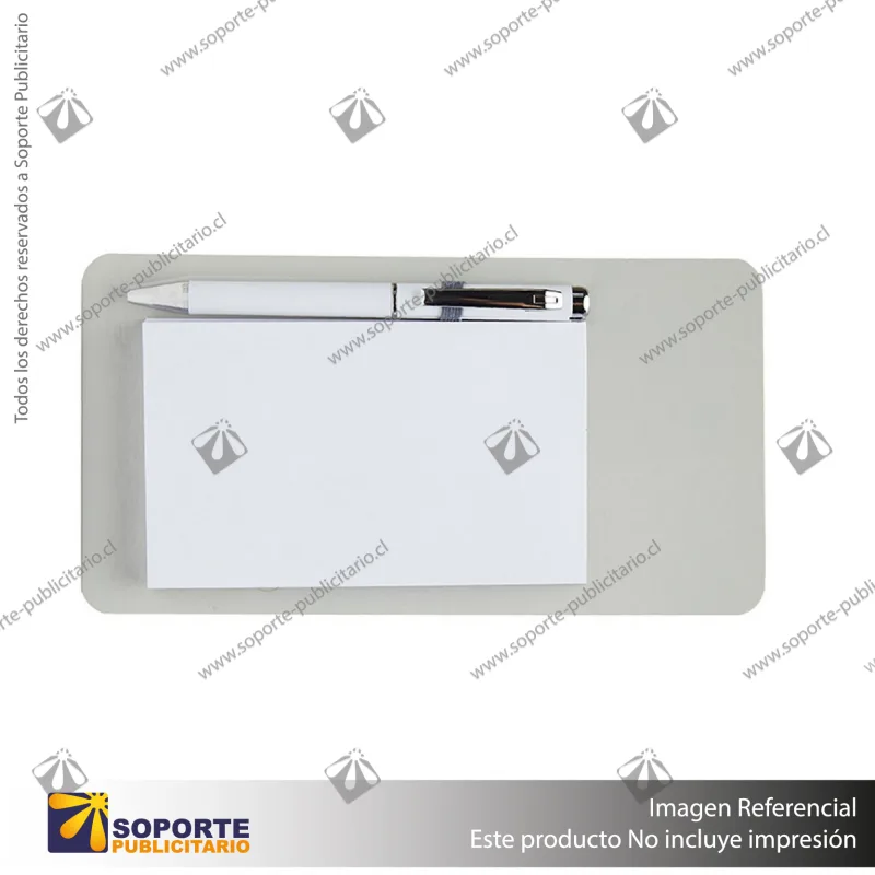 MAGNET NOTEPAD/BLANCO/BLANCO