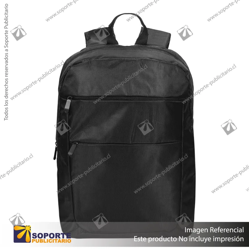 MOCHILA SMITH/NEGRO/NEGRO