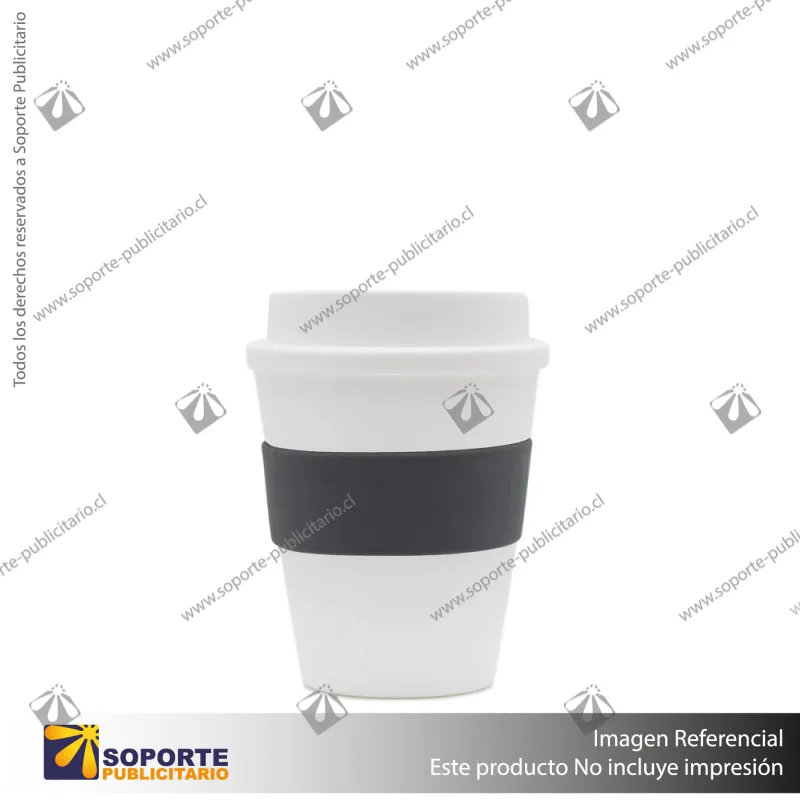 MUG EXPRESS CUP/BLANCO/GRIS CLARO