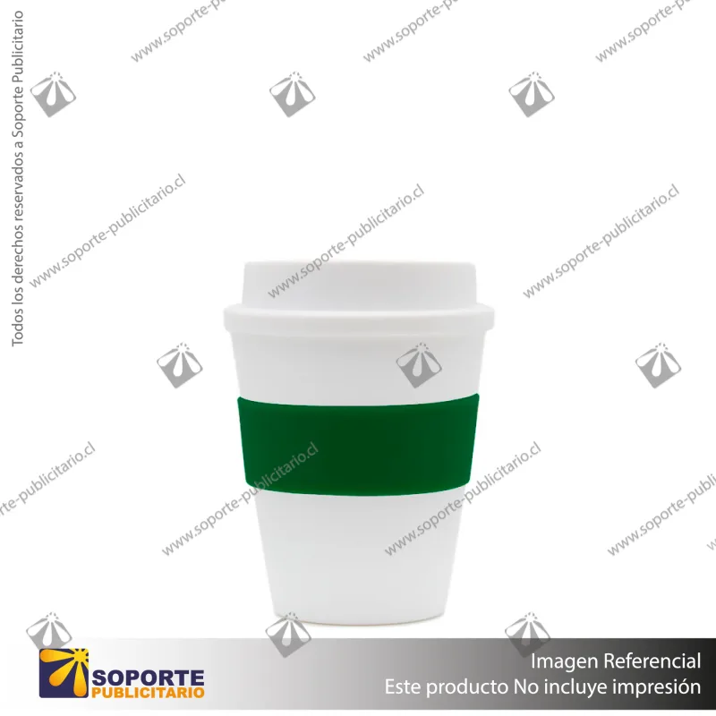MUG EXPRESS CUP/BLANCO/VERDE