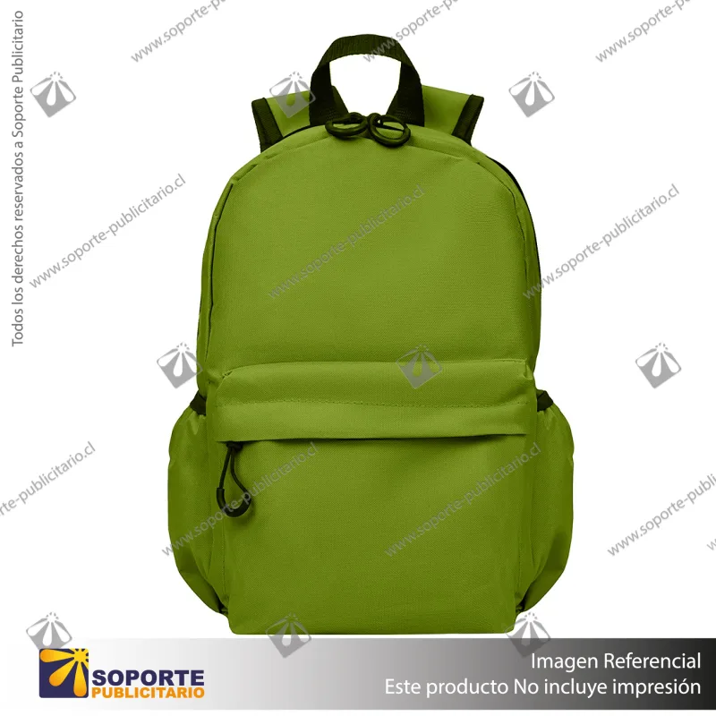 MOCHILA LISA/VERDE/VERDE