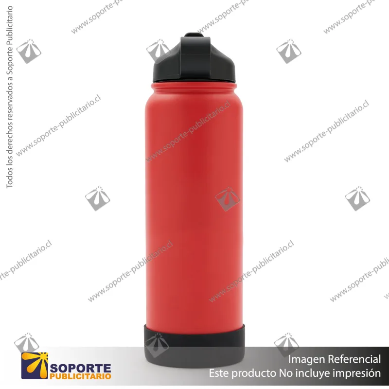 BOTELLA HYDRAGO 750 ML/ROJO/NEGRO