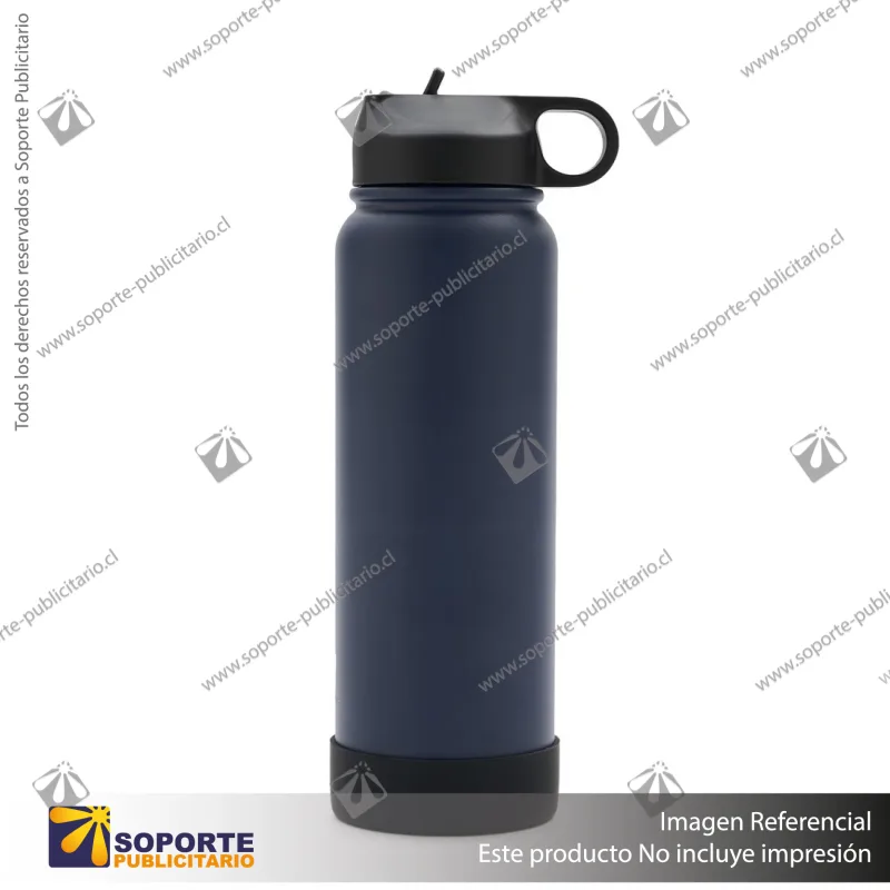 BOTELLA HYDRAGO 1000 ML/AZUL/NEGRO