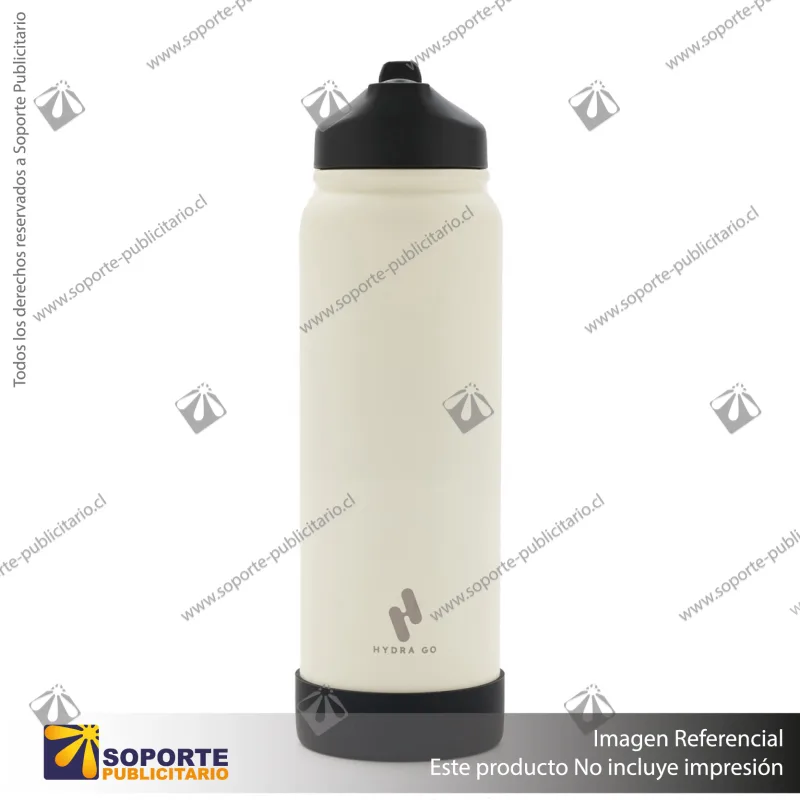 BOTELLA HYDRAGO 1000 ML/ARENA/NEGRO