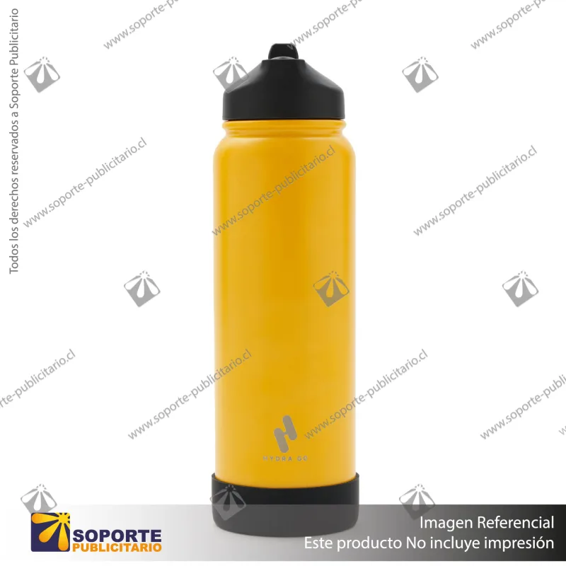 BOTELLA HYDRAGO 1200 ML/AMARILLO/NEGRO