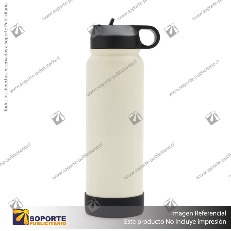 BOTELLA HYDRAGO 1200 ML/ARENA/NEGRO