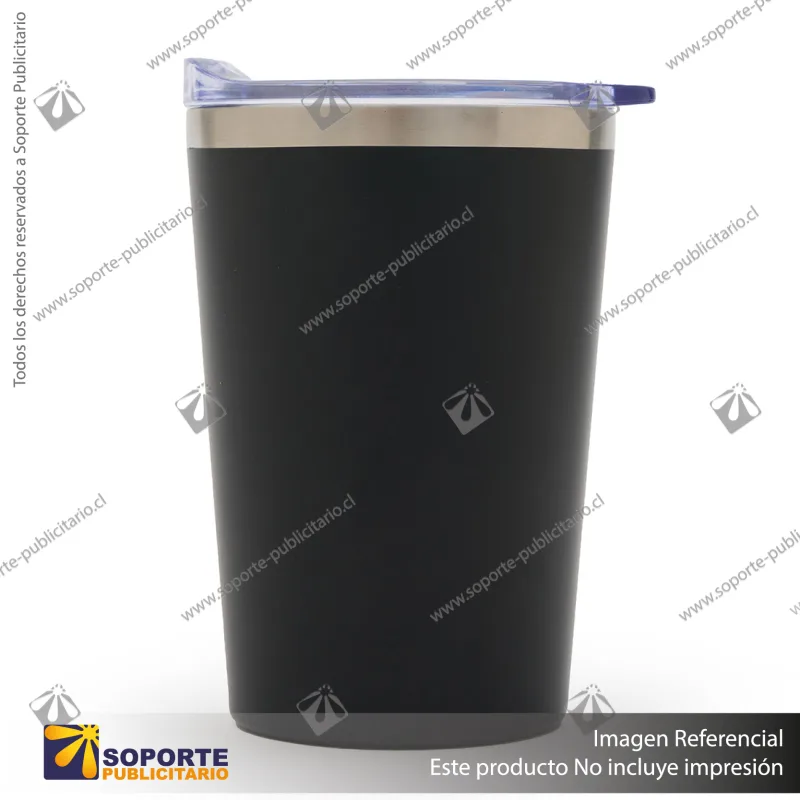 MUG FIGO/NEGRO/A.INOX/HIER