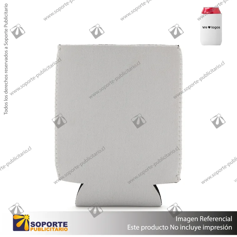 FUNDA PARA LATAS FUN/BLANCO/NEOPRENE
