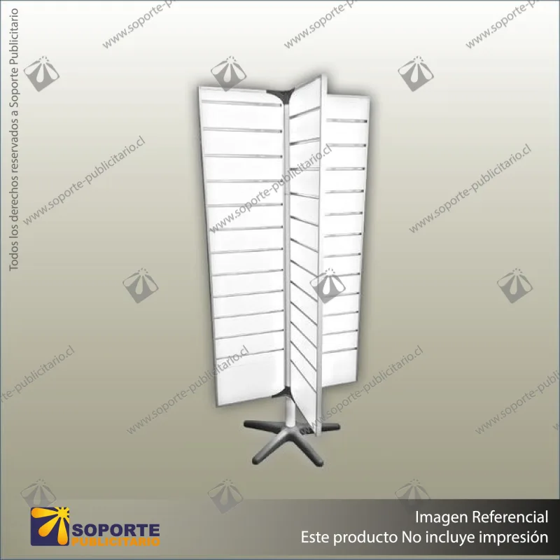 ROTATING FOUR ARM DISPLAY