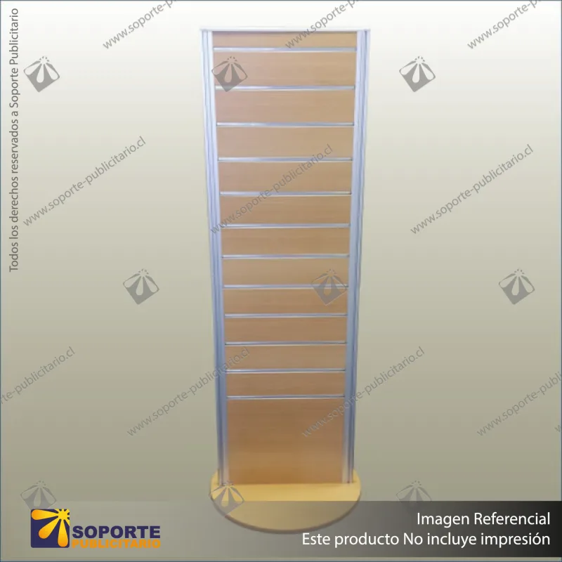 TWO-SIDED ROTATING DISPLAY STAND (495W)