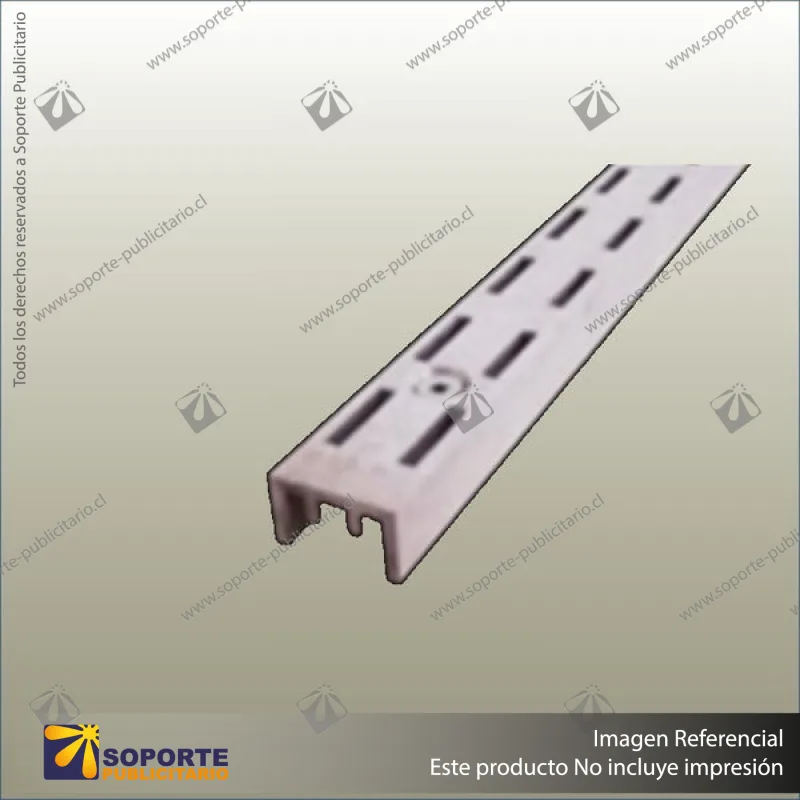 ALUMINIUM SLOTTED WALL CHANNEL
