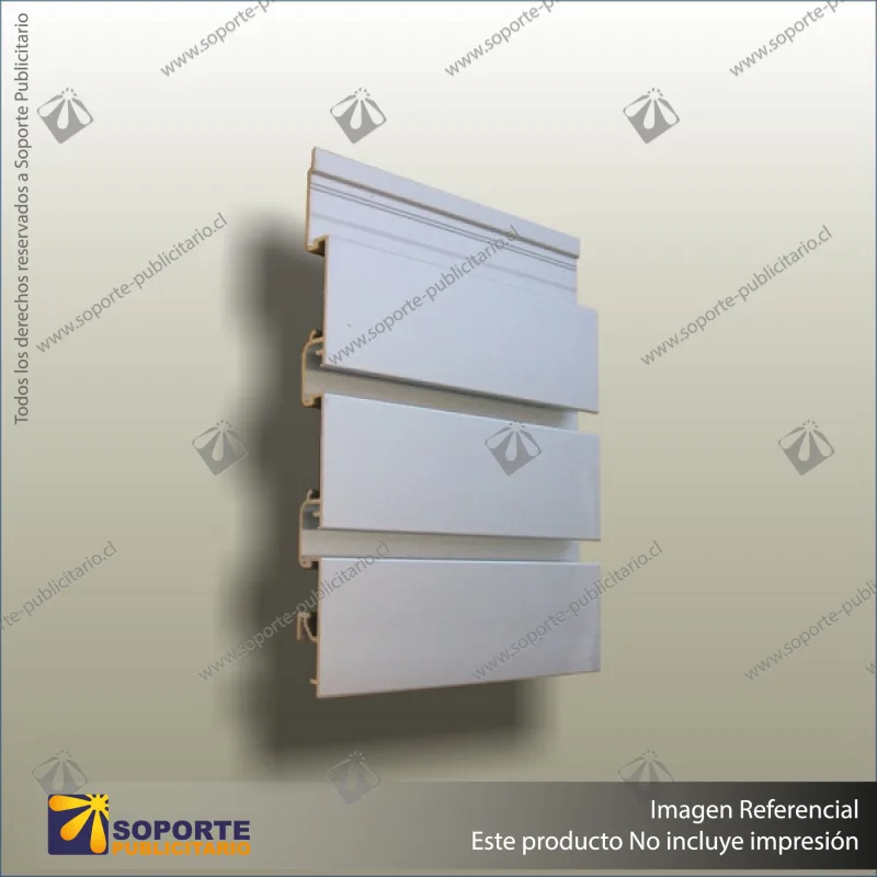 ALUMINIUM SLATWALL - 50MM PITCH