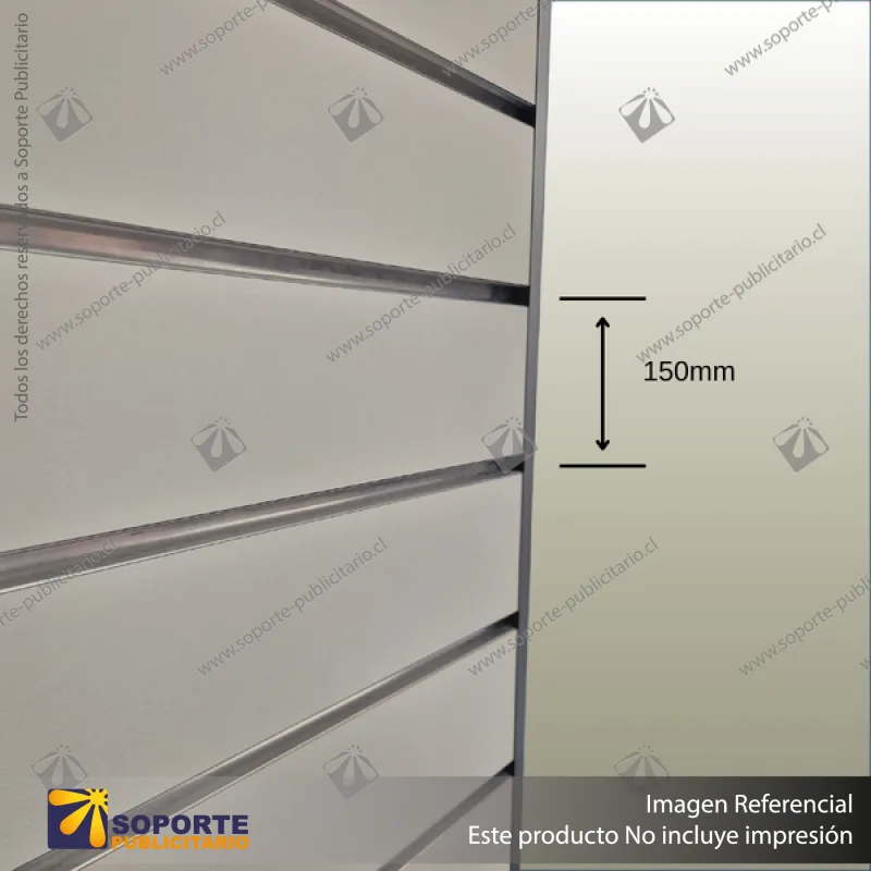 150MM PITCH SLATWALL PANELS