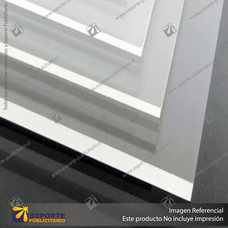 PLANCHA ACRILICA CLEAR - 2450 MM - 1850 MM - 5 MM
