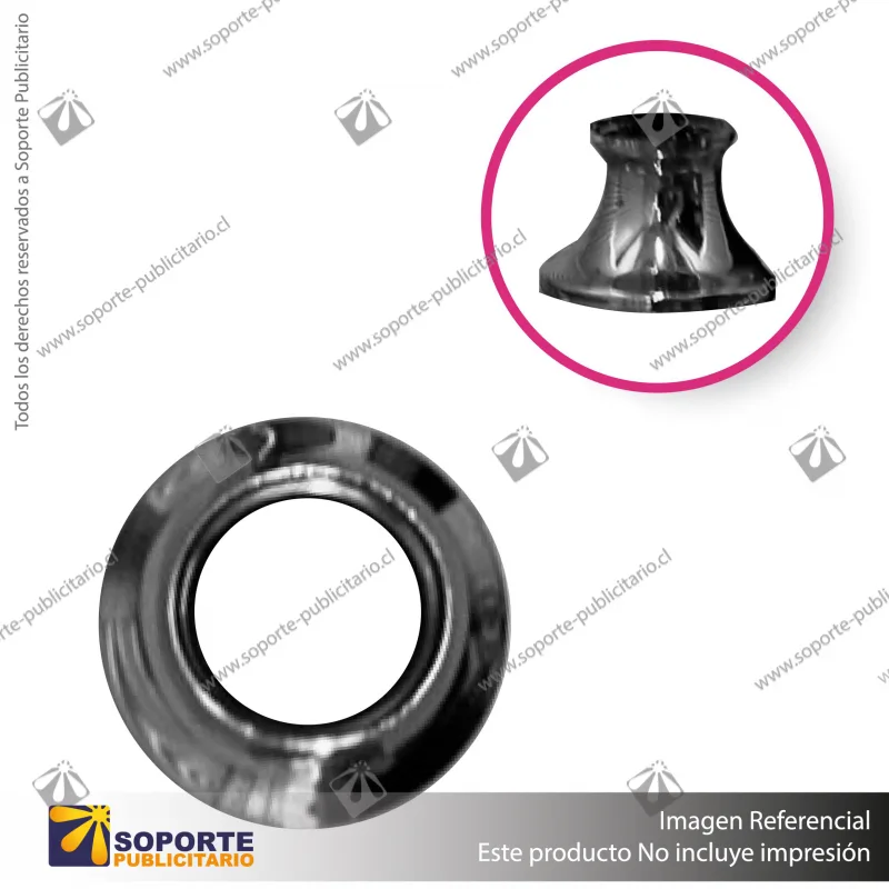 ESPACIADOR CROMADO REPUESTO PARA SEPARADOR DE FILAS EMPERADOR