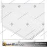 BIOMBO SEPARADOR AMBIENTES PA 10 MM SIN MARCO 70*200 CMS COLOR OPAL CON TOPES REGULABLES, foto 3