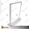 CAJA DE LUZ DOBLE CARA FORMATO A4 (22,5X30,4 CMS) - PLATEADO, foto 3