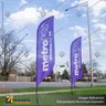 MASTIL CURVO VELA ALUMINIO 220*70 CMS PARA BANDERA PUBLICITARIA, foto 7