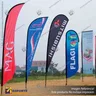 MASTIL CURVO VELA PRO 220*70 CMS (280 CMS) PARA BANDERA PUBLICITARIA (C40), foto 3