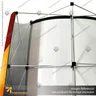 PANEL ARAÑA PAI CURVO 3 CUERPOS (210*230 CMS) + CARRO BASICO + LAMINAS PAI + FOCOS HALOGENO, foto 7