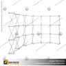 PANEL ARAÑA TEXTIL CURVO 6 CUERPOS (420*230 CMS) + CARRO BASICO + FOCOS HALOGENO, foto 3