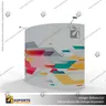 PANEL ARAÑA TEXTIL CURVO DOBLE GRAFICA 4 CUERPOS (280*230 CMS) + CARRO BASICO + FOCOS HALOGENO, foto 2