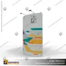 PANEL ARAÑA TEXTIL CURVO DOBLE GRAFICA 5 CUERPOS (350*230 CMS) + CARRO BASICO + FOCOS HALOGENO, foto 4