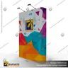 PANEL ARAÑA TEXTIL RECTO DOBLE GRAFICA 2 CUERPOS (150*230 CMS) + CARRO BASICO + FOCOS HALOGENO, foto 2