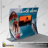 PANEL PUBLICITARIO TUBO TEXTIL CONCAVO 420*230 CMS + CARRO BASICO + FOCOS HALOGENO, foto 1