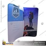PANEL PUBLICITARIO TUBO TEXTIL CURVO 240*230 CMS + CARRO BASICO + FOCOS HALOGENO, foto 1