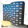 PANEL PUBLICITARIO TUBO TEXTIL ONDA 420*230 CMS + CARRO BASICO + FOCOS HALOGENO, foto 3