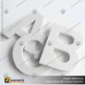 PLANCHA PVC SOPORTE PUBLICITARIO TIPO TROVICEL BLANCA 2MM 0.55 DENSIDAD 1.22X2.44 MTS - CAJA 15 UNID, foto 4