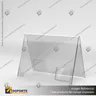 PORTA FOLLETO EN PORTA GRAFICA ACRILICO A3 (29.7*42 CMS) FORMATO A HORIZONTAL 2.5 MM, foto 6