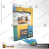 PORTA FOLLETO EN PORTA GRAFICA ACRILICO A3 (29.7*42 CMS) FORMATO MURO VERTICAL 2.5 MM, foto 5