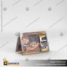 PORTA FOLLETO EN PORTA GRAFICA ACRILICO A4 (21*29.7 CMS) FORMATO A HORIZONTAL 2 MM, foto 1