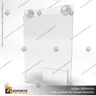 PORTA FOLLETO EN PORTA GRAFICA ACRILICO A4 (21*29.7 CMS) FORMATO MURO VERTICAL 2 MM, foto 2