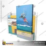 PORTA FOLLETO EN PORTA GRAFICA ACRILICO A5 (14.8*21 CMS) FORMATO MURO HORIZONTAL 1.5 MM, foto 4